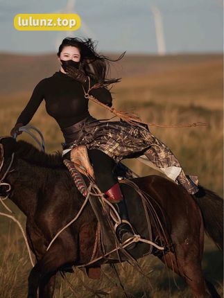 MIYA(米娅)内蒙古科目三，骑马上路的惊险体验